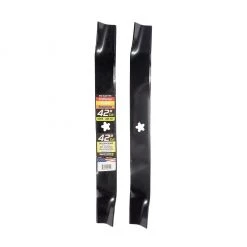 MaxPower 42 in. Deck Lawn Mower Mulching Blade Set for Craftsman, Husqvarna and Poulan Mowers, 2 pk.