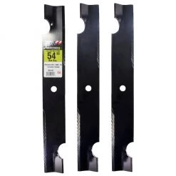 MaxPower 54 in. Deck Lawn Mower Blade Set for Bad Boy Mowers, 3 pk.