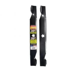 MaxPower 38 in. Deck Lawn Mower Blade Set for Craftsman, Husqvarna and Poulan Mowers, 2 pk.