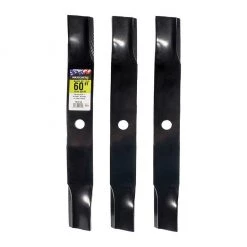 MaxPower 60 in. Deck Lawn Mower Blade Set for John Deere Mowers, 3 pk.