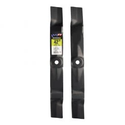 MaxPower 42 in. Deck Lawn Mower Mulching Blade Set for John Deere Mowers, 2 pk.