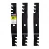 MaxPower 50 in. Deck Commercial Lawn Mower Mulching Blade Set for Toro TimeCutter Z Mowers, 3 pk. -MaxPower Sales Shop 1658133