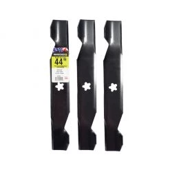 MaxPower 44 in. Deck Lawn Mower Blade Set for Craftsman, Husqvarna and Poulan Mowers, 3 pk.