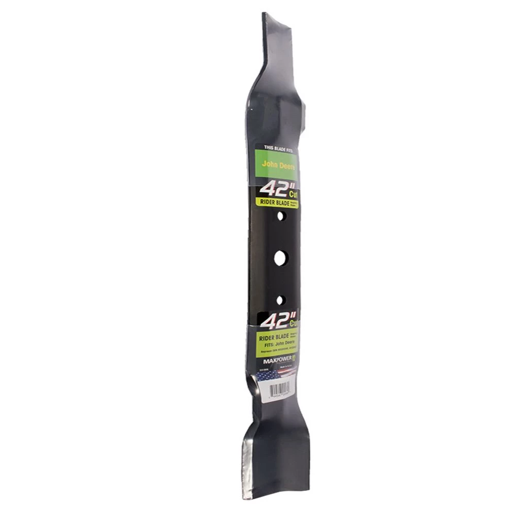 MaxPower 42 in. Deck Lawn Mower Blade for John Deere Mowers 3 MaxPower 42 in. Deck Lawn Mower Blade for John Deere Mowers