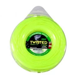 MaxPower Commercial Grade Twisted Trimmer Line, 0.08 in. x 140 ft., 7 Refills