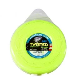 MaxPower Commercial Grade Twisted Trimmer Line, 0.065 in. x 420 ft., 21 Refills