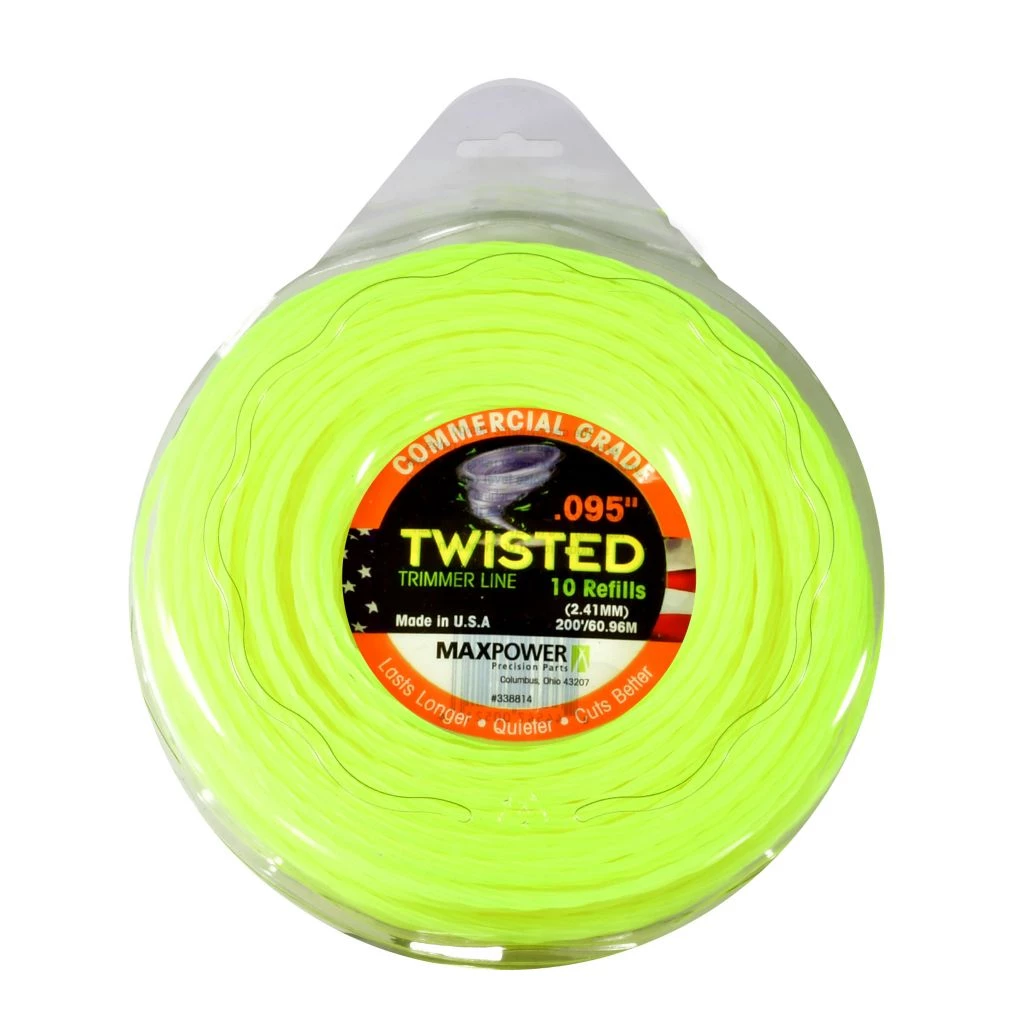 MaxPower Line Trim Twist Trimmer Line, 0.095 in. x 200 ft., 10 Refills 3 MaxPower Line Trim Twist Trimmer Line, 0.095 in. x 200 ft., 10 Refills