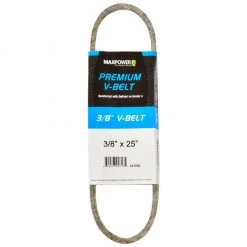 MaxPower 0.38 in. x 25 in. Premium Belt Reinforced with Kevlar Fiber Cords