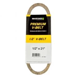 MaxPower 0.5 in. x 21 in. Premium Belt Reinforced with Kevlar Fiber Cords