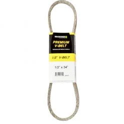 MaxPower 0.5 in. x 34 in. Premium Belt Reinforced with Kevlar Fiber Cords