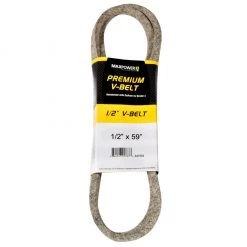 MaxPower 0.5 in. x 59 in. Premium Belt Reinforced with Kevlar Fiber Cords