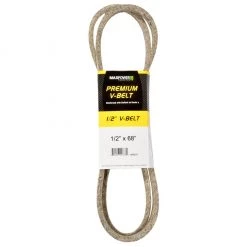 MaxPower 0.5 in. x 68 in. Premium Belt Reinforced with Kevlar Fiber Cords