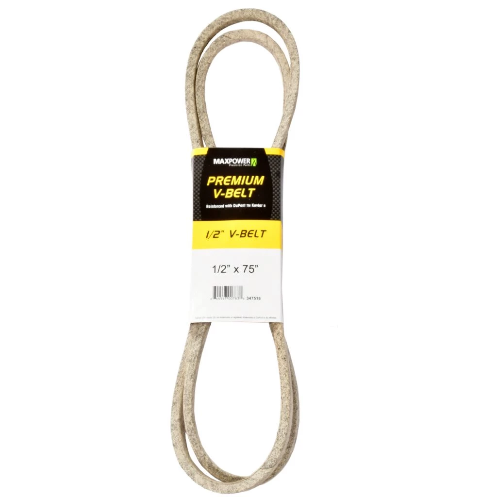 MaxPower 0.5 in. x 75 in. Premium Belt Reinforced with Kevlar Fiber Cords 3 MaxPower 0.5 in. x 75 in. Premium Belt Reinforced with Kevlar Fiber Cords