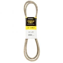 MaxPower 0.5 in. x 76 in. Premium Belt Reinforced with Kevlar Fiber Cords