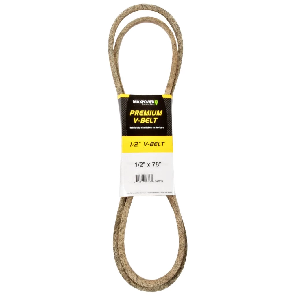 MaxPower 0.5 in. x 78 in. Premium Belt Reinforced with Kevlar Fiber Cords 3 MaxPower 0.5 in. x 78 in. Premium Belt Reinforced with Kevlar Fiber Cords