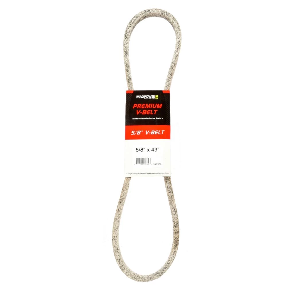 MaxPower 0.63 in. x 43 in. Premium Belt Reinforced with Kevlar Fiber Cords 3 MaxPower 0.63 in. x 43 in. Premium Belt Reinforced with Kevlar Fiber Cords