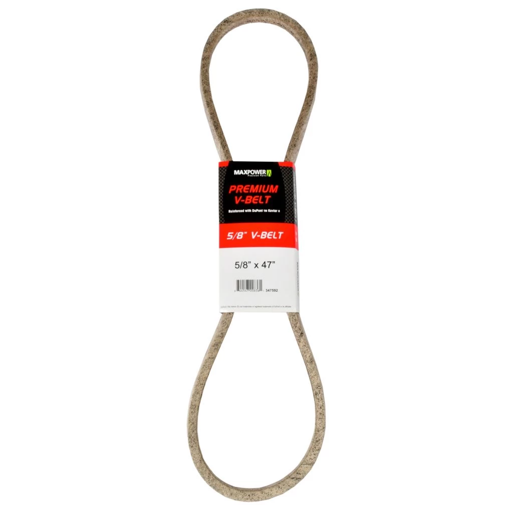 MaxPower 0.63 in. x 47 in. Premium Belt Reinforced with Kevlar Fiber Cords 3 MaxPower 0.63 in. x 47 in. Premium Belt Reinforced with Kevlar Fiber Cords
