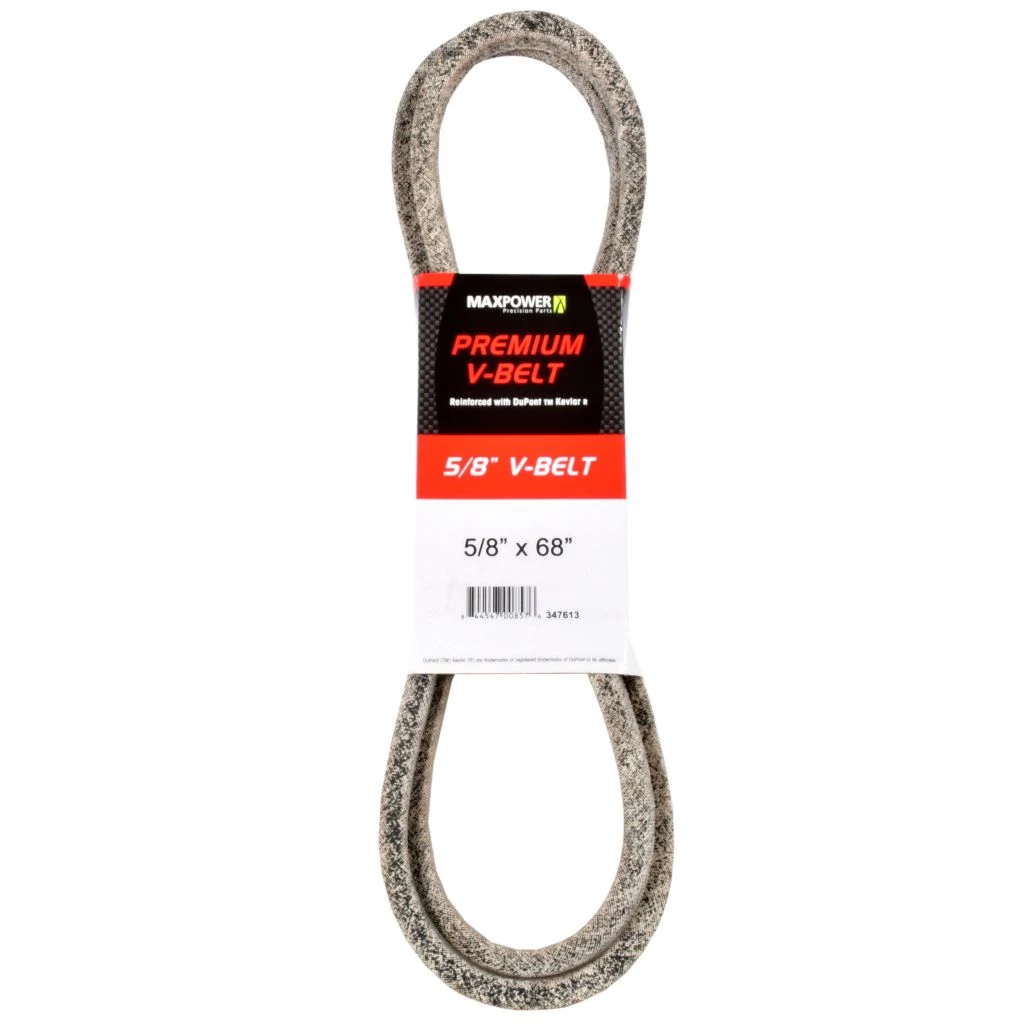 MaxPower 0.63 in. x 68 in. Premium Belt Reinforced with Kevlar Fiber Cords 3 MaxPower 0.63 in. x 68 in. Premium Belt Reinforced with Kevlar Fiber Cords