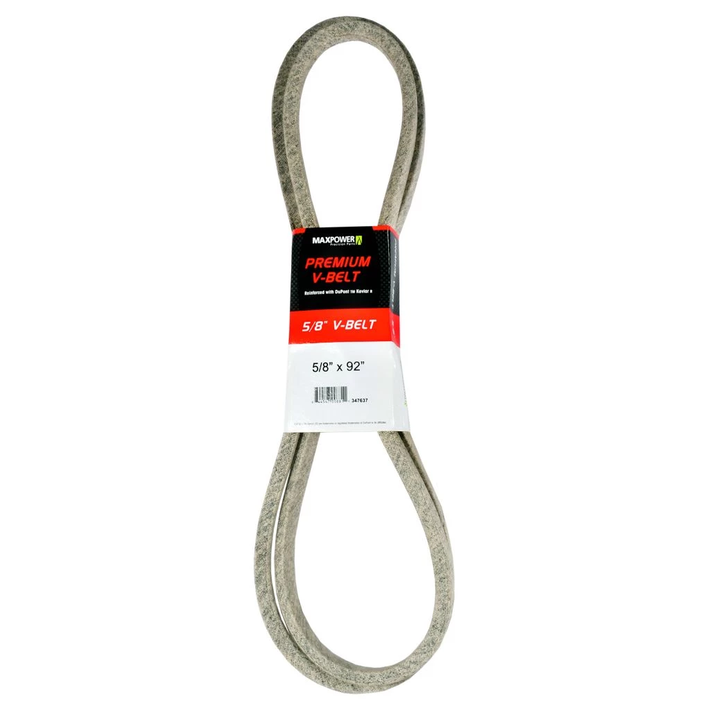 MaxPower 0.63 in. x 92 in. Premium Belt Reinforced with Kevlar Fiber Cords 3 MaxPower 0.63 in. x 92 in. Premium Belt Reinforced with Kevlar Fiber Cords