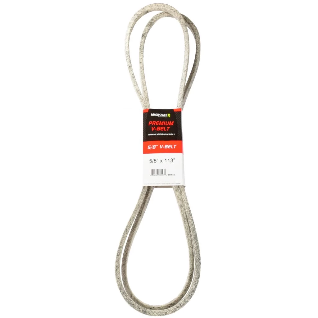 MaxPower 0.63 in. x 113 in. Premium Belt Reinforced with Kevlar Fiber Cords 3 MaxPower 0.63 in. x 113 in. Premium Belt Reinforced with Kevlar Fiber Cords